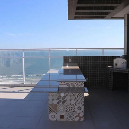 Flat Vista Mar Em Santos Apartment Exterior foto